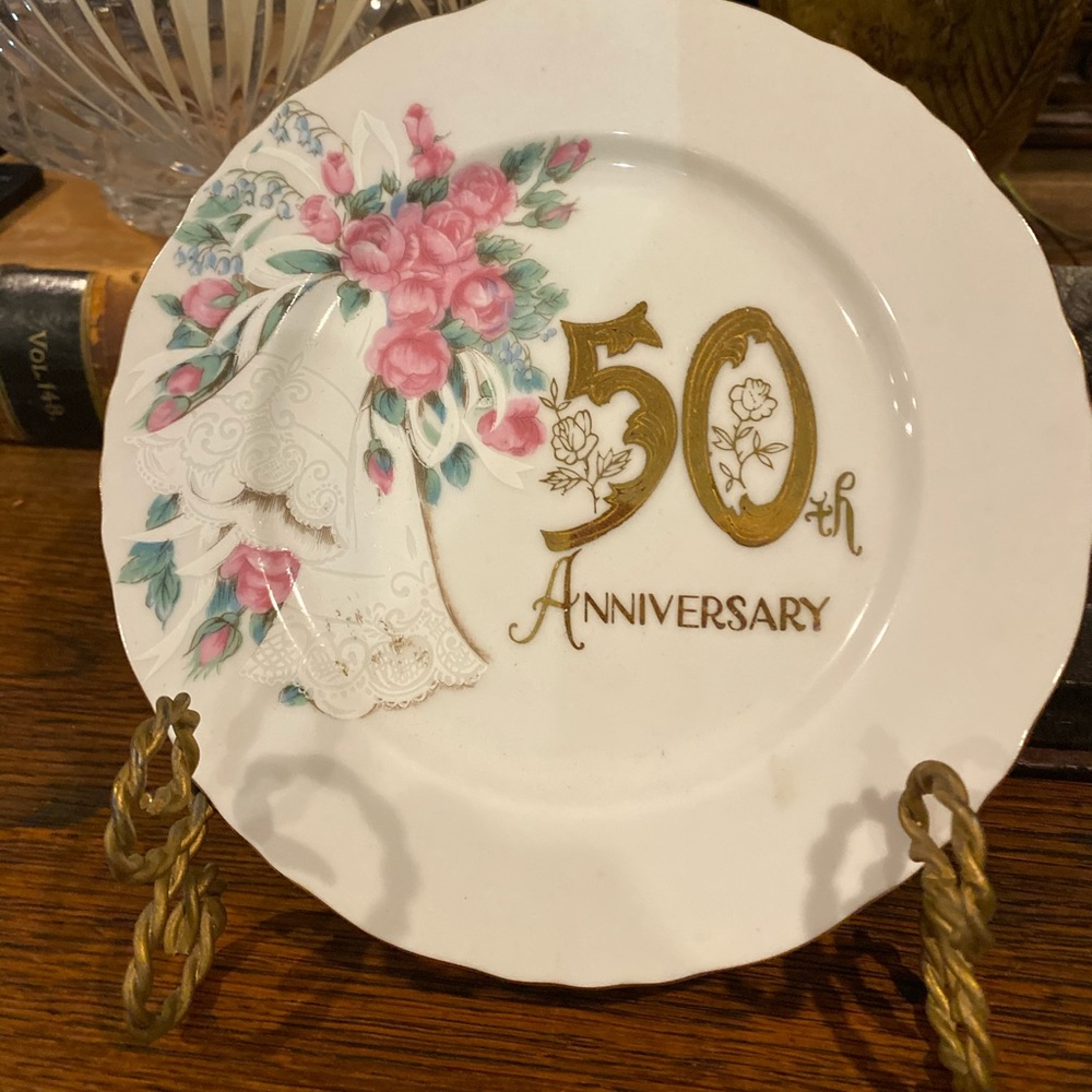50th ANNIVERSARY PLATE